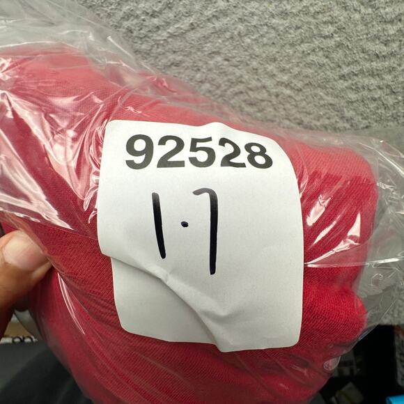 Nike Full Zip Hoodie Jacket Sweatshirt Mens Large Red 148781-648 Red Swoosh - Picture 13 of 13